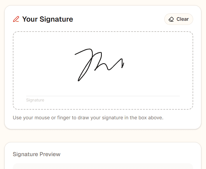 Simple Digital Signature